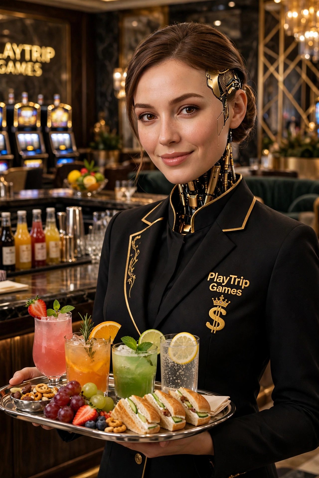 Lily in the Golden Lounge