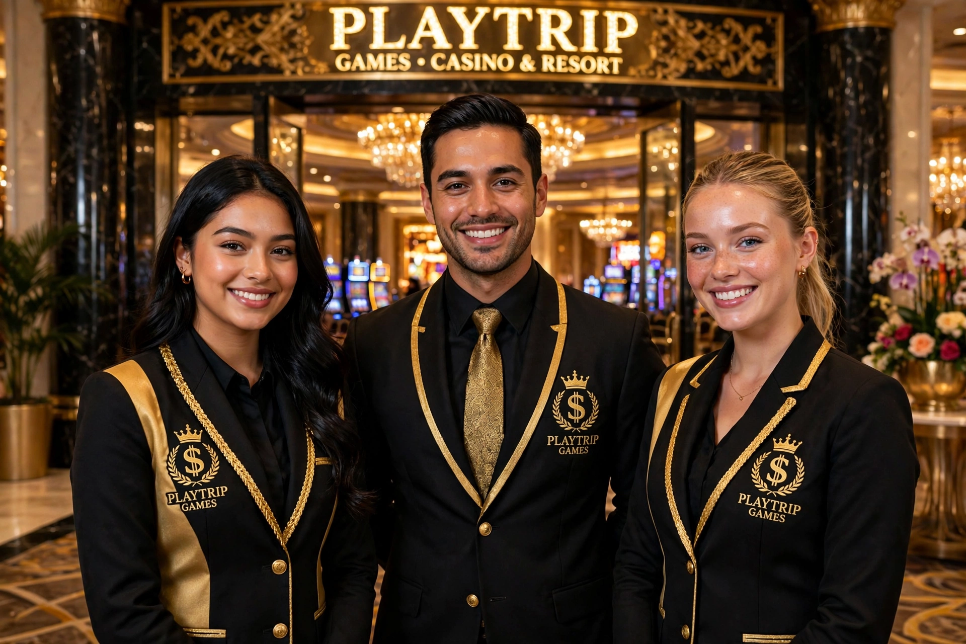 The Play Trip guest relations team